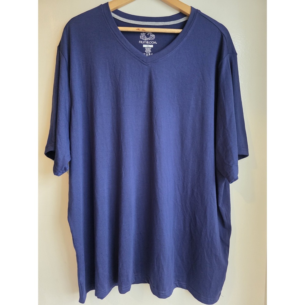 Fruit Of The Loom Men's Pajama Set Dark Blue Size 2XL